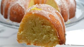 Lemon Bundt Cake with Glaze [upl. by Sibylla]