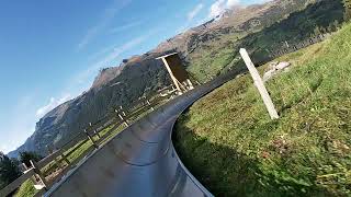 Alpine Toboggan  Pfingstegg  Grindelwald Switzerland [upl. by Woodberry]