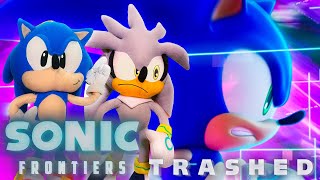 SonicWhacker55  Sonic Frontiers TRAILER Trashed [upl. by Tibbetts]