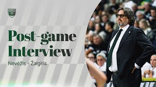 Andrea Trinchieri “This game was the best thing that could happen to us” [upl. by Allys]