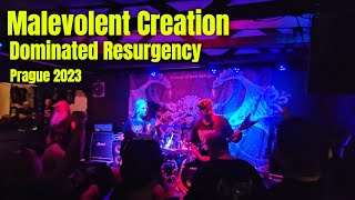 Malevolent Creation Dominated Resurgency Live in Praha 2023 [upl. by Robinette]