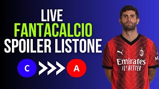 LIVE FANTACALCIO Spoiler Listone  Guida all’Asta del Fantacalcio 202425 [upl. by Etneciv]