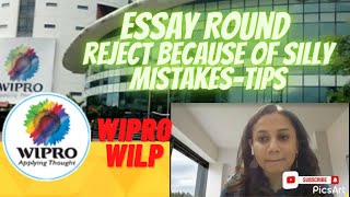 Wipro Wilp Essay RoundWritten Communication Test Why Many Rejects in this Round Tips And Process [upl. by Saville801]