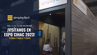 ¡Visítanos en la zona Table Tops de EXPO CIHAC 2023 [upl. by Ytitsahc976]