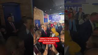 Donald Trump speaks in Hamtramck Michigan [upl. by Linzer137]