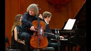 Alexander Kniazev amp Nikolai Lugansky play Shostakovich Cello Sonata  video [upl. by Nnaarat]