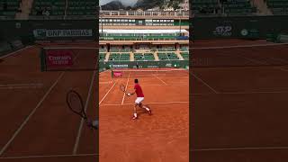 Novak Djokovic putting In work [upl. by Iidnarb]