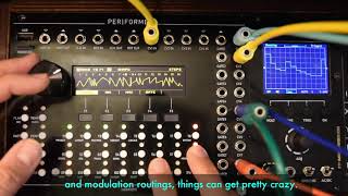 Westlicht PerFormer Exploration 5 AudioRate Sequencing 8 Lofi Oscillators [upl. by Felty674]