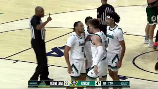 UNCW MBB Highlights vs Mount Olive  110423 [upl. by Enidlareg716]