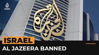 Al Jazeera vows to continue coverage of Gaza war despite Israeli ban  Al Jazeera Newsfeed [upl. by Enrichetta338]