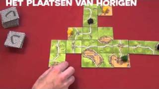 Carcassonne Speluitleg  999 Games [upl. by Lordan373]