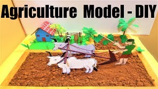 agriculture model making DIY  science project  organic farming  science model  howtofunda [upl. by Thilda]