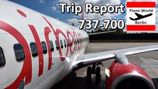 Trip Report  Air Berlin Boeing 737700  Economy Silver  CGN  TXL [upl. by Llatsyrc94]