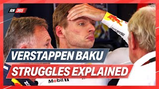 The REAL Reason Verstappen STRUGGLED In Azerbaijan  F1 Fan Questions [upl. by Kissner]