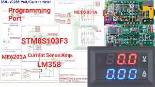 DSNVC288 Dual Digital Voltmeter Circuit Schematic Ammeter Volt Current Meter Datasheet 4 100v 10A [upl. by Rose]