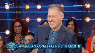 Gabriele Corsi classe e ironia di un anchorman  Da Noia ruota libera 21042024 [upl. by Nnairda]