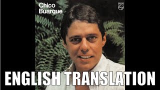 Chico Buarque — Apesar de você  LetraLyrics  Português  Español  English translation [upl. by Gemoets]