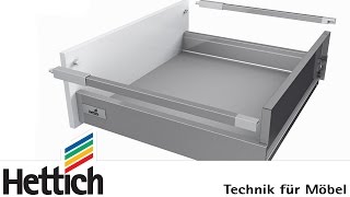 InnoTech Atira drawer system assembly installation and adjustment [upl. by Doralia]