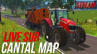 Farming Simulator 15  Cantal Map v13  Un peu de chaux [upl. by Syned652]