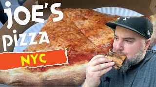 Pizza review Joe’s Pizza NYC [upl. by Nezam]