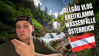 Wasserfälle Breitklamm Oberstdorf  Tag 2 im Allgäu  VLOG [upl. by Ayhdiv]