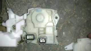 Repair  Replace Driver Side Power Lock Actuator  Honda Odyssey 2004 [upl. by Jareb]