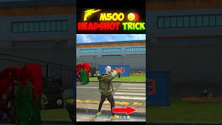 M500 ONE TAP HEADSHOT TIPS AND TRICKS  M500 SE ONE TAP HEADSHOT KAISE MARE [upl. by Morrie843]