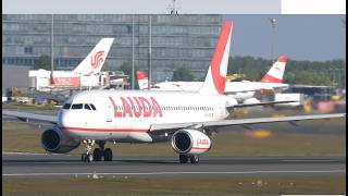 Vienna Airport closeup  Plane Spotting 4K [upl. by Prakash]