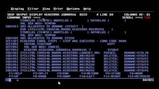 Basics of Running COBOL  JCL and Checking Output on IBM Mainframe [upl. by Ylac]