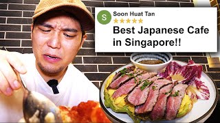 I Tried Singapore’s Most Popular Japanese Cafe [upl. by Ilatfan]