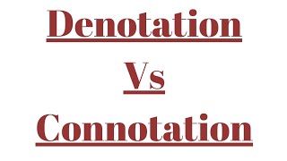 Denotation vs Connotation  Difference explained in Hindi with Handwritten notes [upl. by Carce]