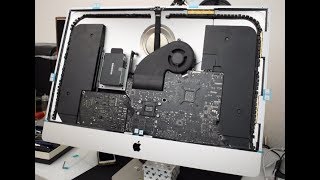 iMac 132 27quot 27 inch late 2012  CPUSSDWiFi upgrade guide Part 2 [upl. by Olia12]