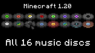 Minecraft  All Music Discs Included 120 [upl. by Gauntlett]