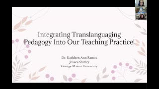 Integrating Translanguaging Pedagogy Into Our Teaching Practice [upl. by Noitna]