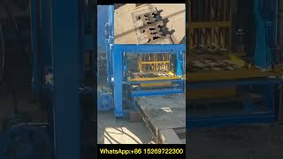 Factory stock inch hollow solid paver interlock cerbstone block machine in Africa blockmaking [upl. by Lordan553]