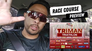 Triman Triathlon 2023  Race Course Preview [upl. by Bostow]