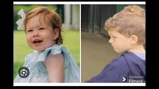 Archie Mountbatten Windsor Lilibet Diana Mountbatten Windsor with Parents the Sussex 💖💙👑 [upl. by Curley]