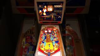 1975  Gottlieb Top Score pinball  gameplay [upl. by Engamrahc]