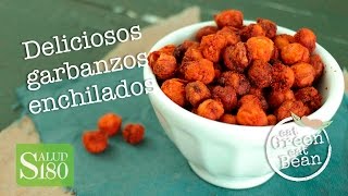 Garbanzos enchilados súper fáciles de hacer  Salud180 [upl. by Carr]