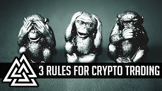 3 Rules To Trade Like A Pro In Crypto [upl. by Valora]