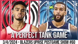 Portland Trail Blazers vs Minnesota Timberwolves Recap  Blazers Uprise Postgame Show [upl. by Ilario]