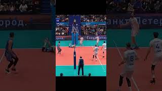 epic volleyball rally 👌🔥 l Zenit Saint Petersburgvolleyru [upl. by Eiramesor]