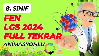 8 Sınıf Fen Bilimleri Full Tekrar  2024 Lgs [upl. by Pascoe]