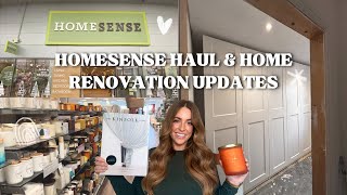 Home RENOVATION update  HUGE Homesense Haul 🏡 [upl. by Brookner830]