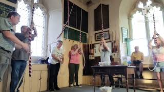 bellringing at Chelmsford Cathedral  8 October 2023 [upl. by Leonsis]