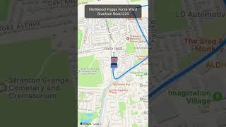 Hartlepool Driving Test Route ukdrivingtest testroutes drivingtestroutes [upl. by Ynatsyd]