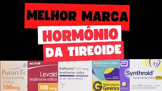 Levotiroxina Puran T4 Levoid Euthyrox Syntroid  Qual é o melhor para tratar o hipotireoidismo [upl. by Sims]