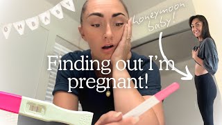 Finding out I got PREGNANT on my Honeymoon 1st Trimester Update and How Im Feeling about it All [upl. by Horodko576]