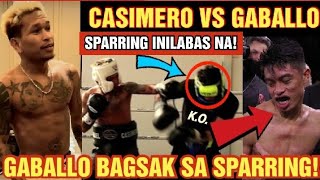 NAUNAHAN CASIMERO VS GABALLO SPARRING INILABAS [upl. by Max]