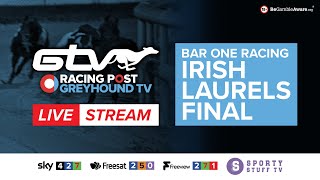 Irish Laurels Final  Live Greyhound Racing [upl. by Ballard]